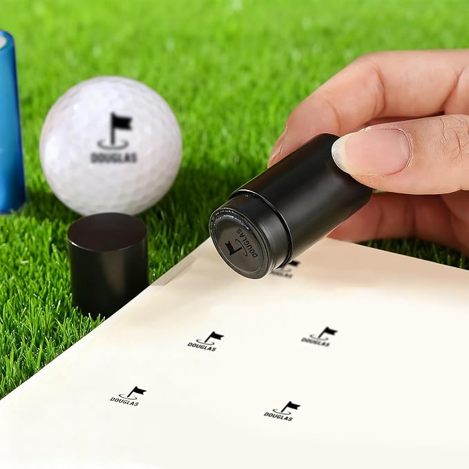 Golf Ball Stamp Personalized Marker - Image 7