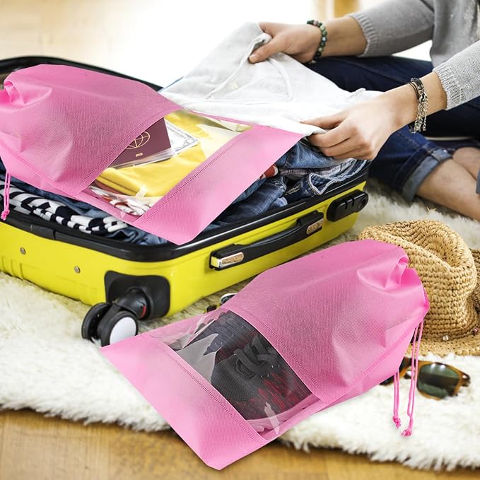 20 Pack Shoe Bags for Travel, Large Travel Shoe Bags for Packing - Image 6