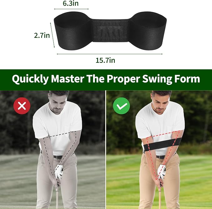 Golf Swing Trainer & Golf Grip Trainer Set, Perfect Training Aid - Image 5