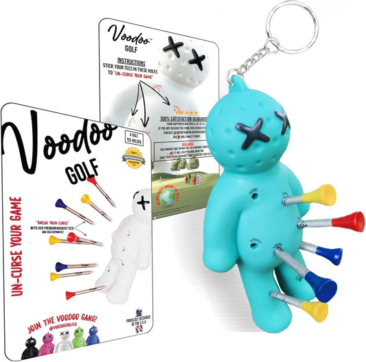 Ball Tee Holder | Novelty Keychain Accessory for Bag | Gifts for Men | Fits 3 1/4, 2 3/4, 1 1/2 Tees