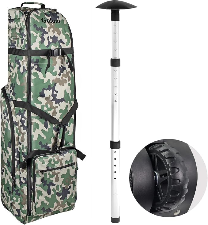Goloni Golf Travel Bag with Wheels, Golf Travel Case by GoloniYourStyleYourRule