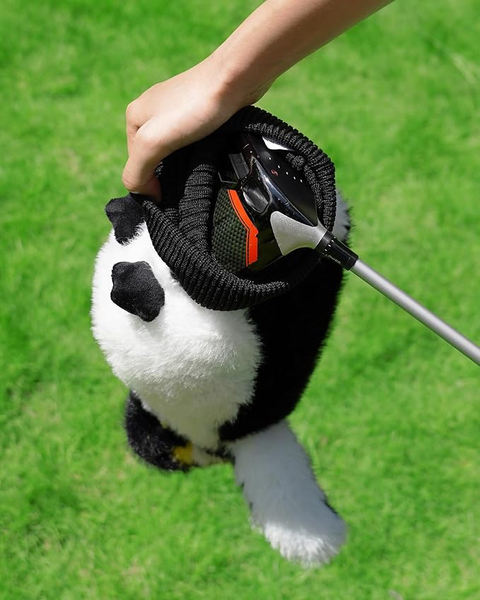Big Teeth Funny Plush Driver Headcover Animal, Groundhog Gopher Penguin Driver - Image 9