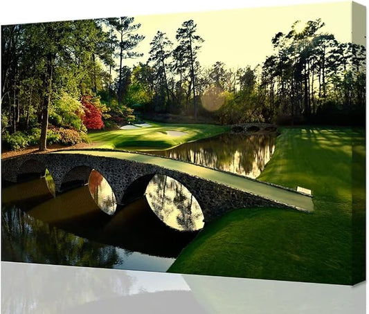 chenchenArt Augusta National Golf Course Wall Art by chenchenArt