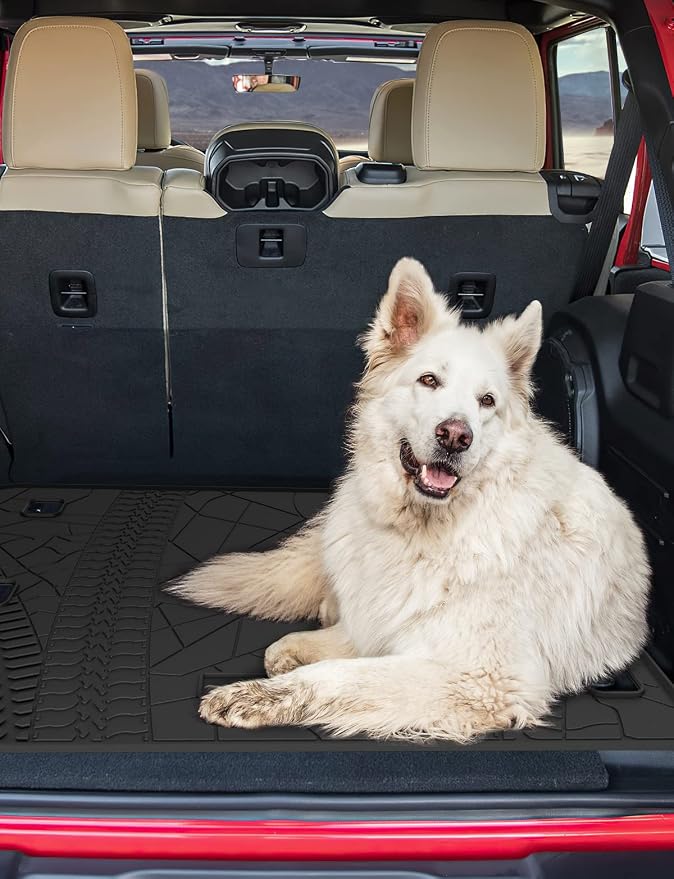 JOYTUTUS Cargo Mat fits 2018-2026 Wrangler JL 4X4 - Image 5