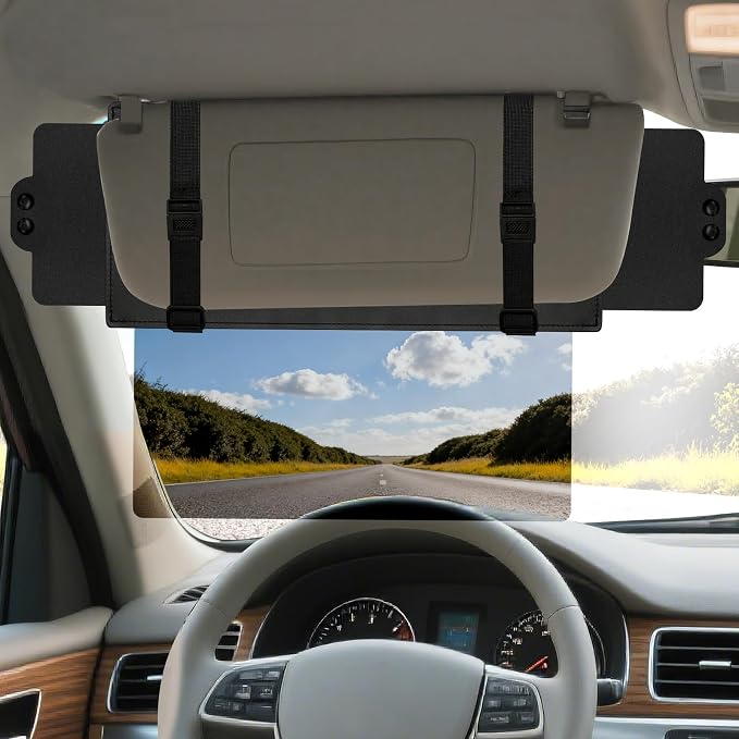 Veharvim Sun Visor Extender for Car, Car Visor Extender Sun Blocker, Visor by Veharvim