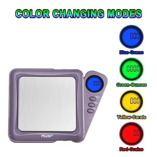 American Weigh Scales 200g x 0.01g Digital Pocket Gram Scale-Blade Series | - Image 2