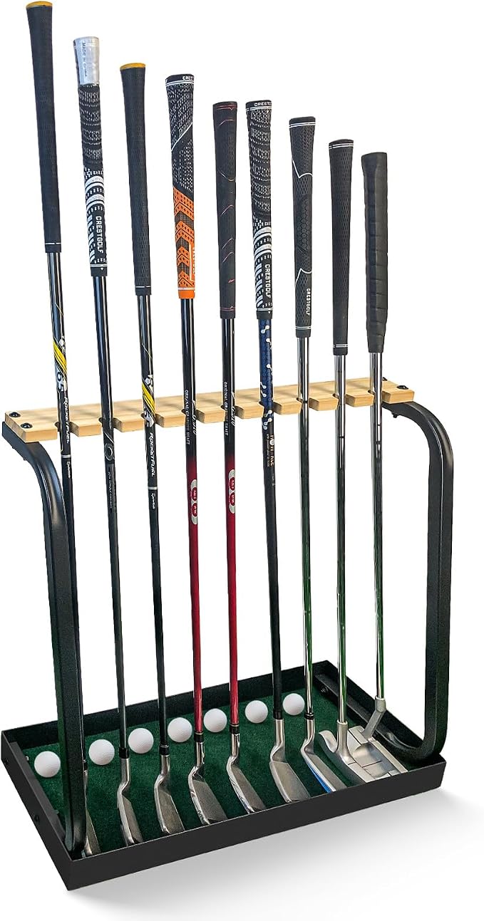 Crestgolf Golf Club Organizers Golf Club Display Golf Putter Rack by Crestgolf