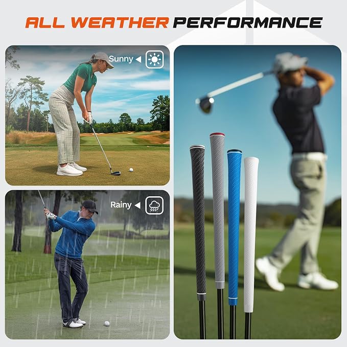 Lightweight Golf Grips with Full Regrip Kit, Carbon Fiber Texture, - Image 6