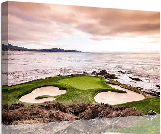 USA California Golf Course Wall Art by chenchenArt