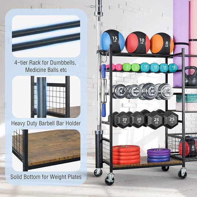 PLKOW Dumbbell Rack, Weight Rack - Image 5