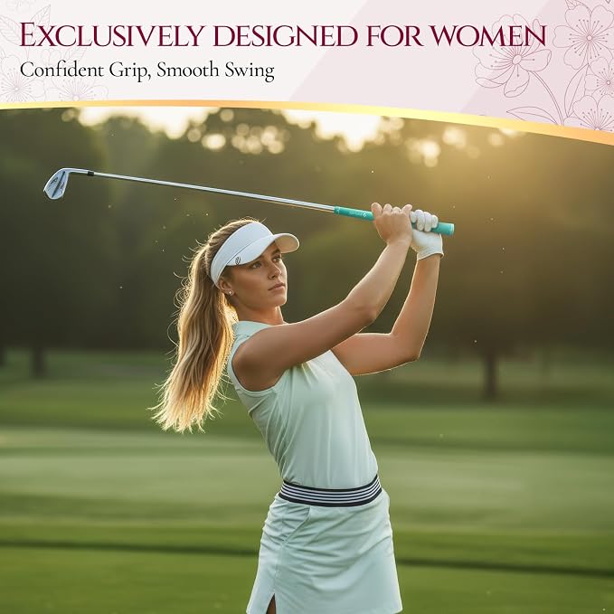 SAPLIZE Women’s Exclusive Golf Grips | Optimized Taper Design | Elegant Solid - Image 4