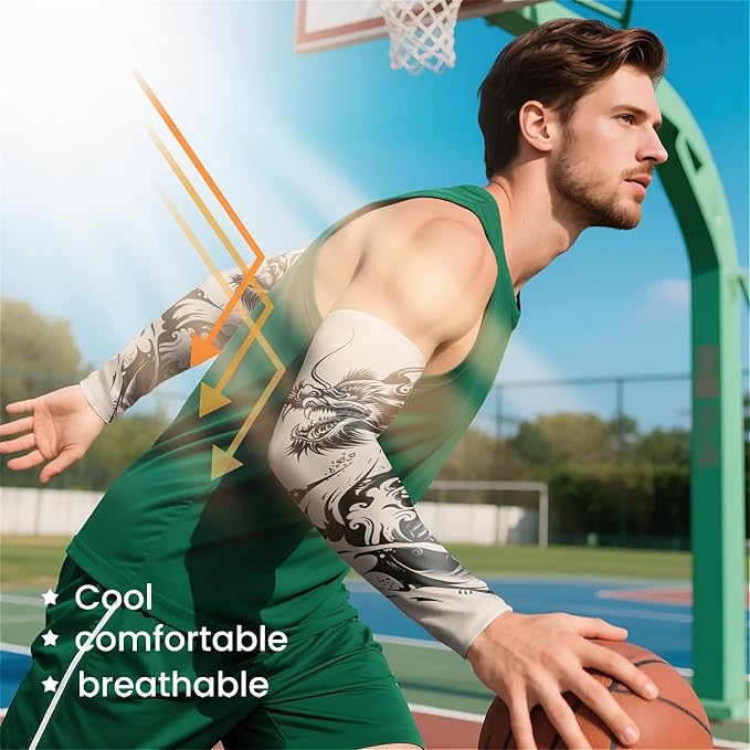 Cooling Arm Cover For Men & Women - Image 4
