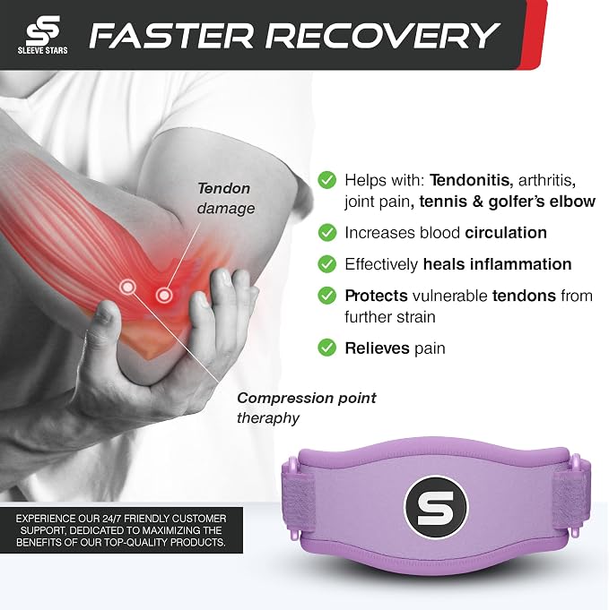 Sleeve Stars Tennis Elbow Brace - Image 2