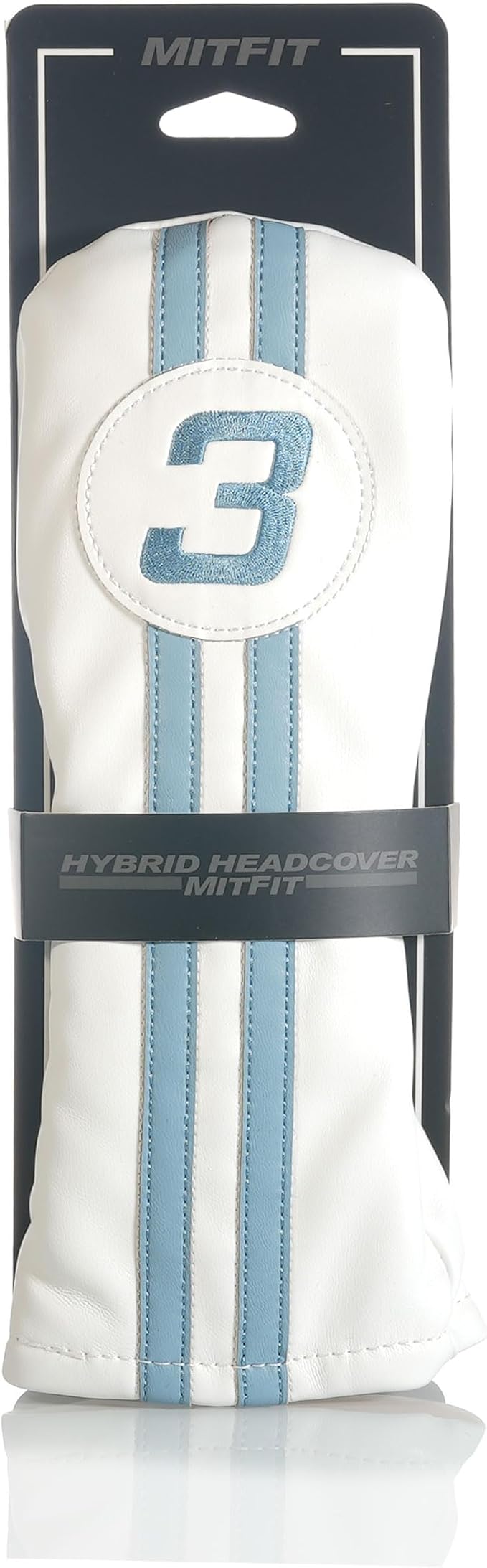 Single Headcover, Easy Slip-On Easy-Off Golf Club Head Cover, Fleece Lined by MitFit