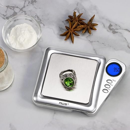 American Weigh Scales 200g x 0.01g Digital Pocket Gram Scale-Blade Series | - Image 2