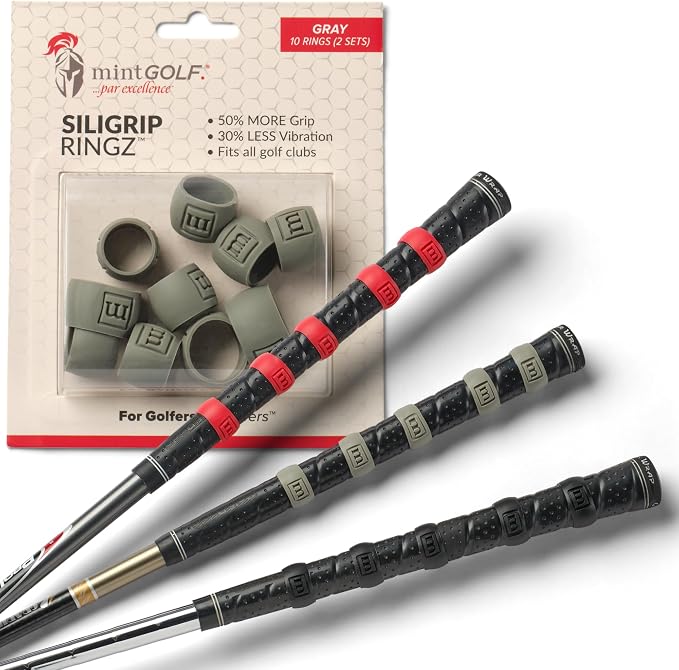 Golf Grip Bands Non-Slip Vibration Dampening Overgrip by MintSport