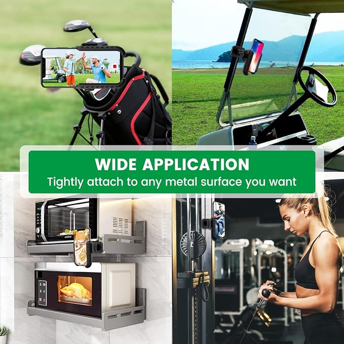 Golf Cart Phone Mount Holder Compatible - Image 4