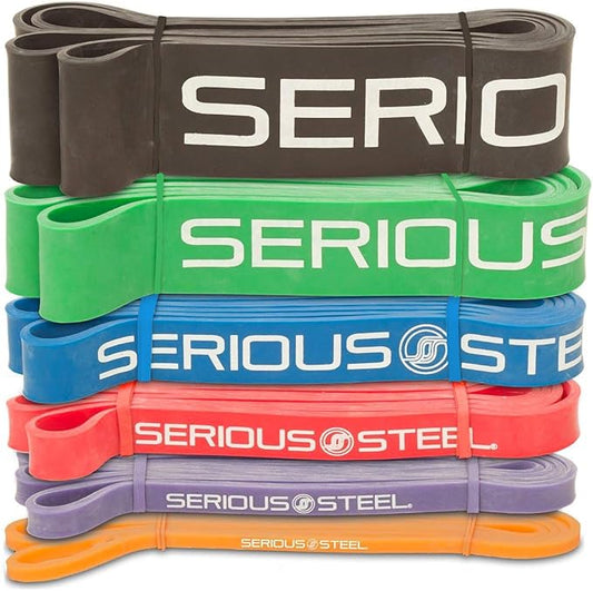 Serious Steel 41" Assisted Pull-up Band, Heavy Duty Resistance Band Sets by SeriousSteelFitness