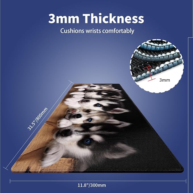 Wknoon. Extra Large Gaming Mouse Pad - Image 2