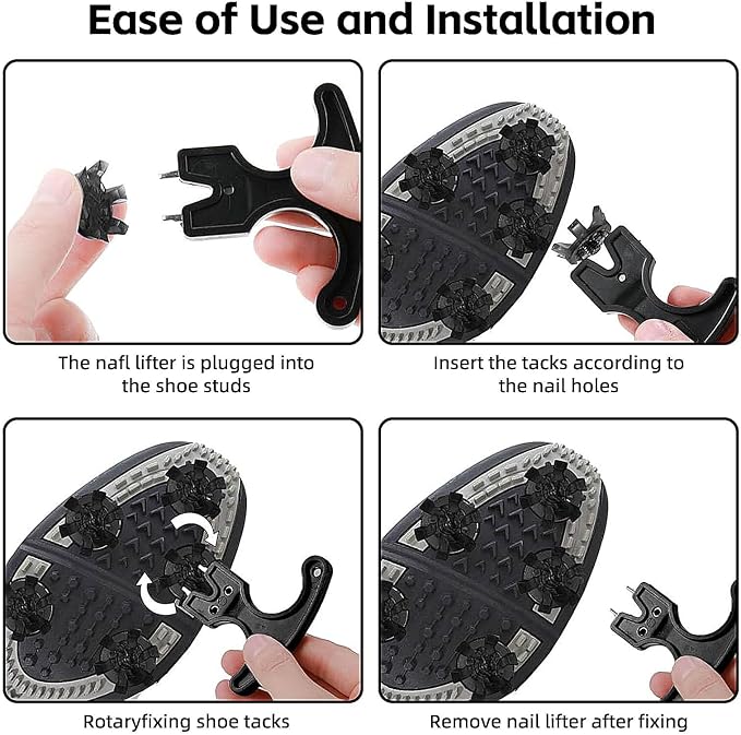 Golf Spikes Set, Includes 31 Pcs Soft Golf Cleats - Image 5