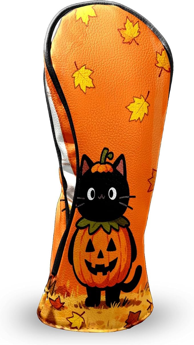 Golf Head Covers Leather Driver Headcover, Premium Golf Club Covers by Genhuyiz
