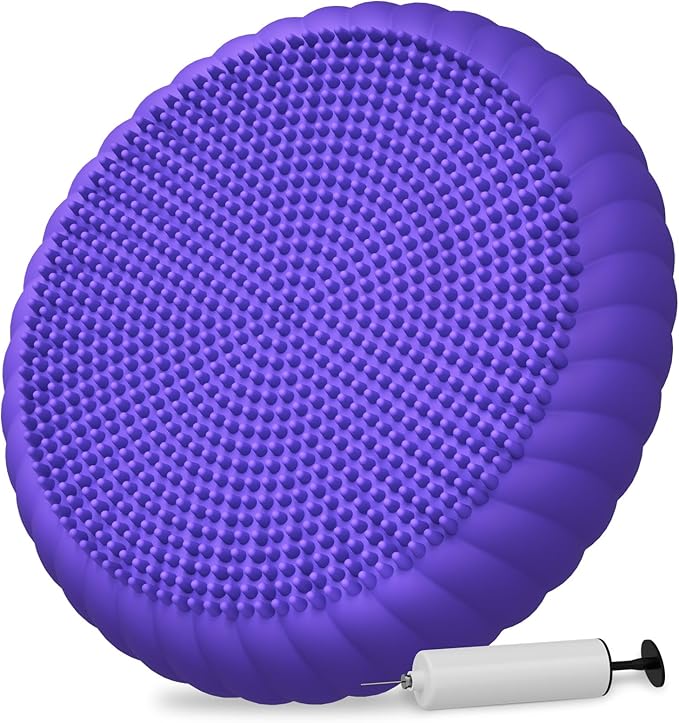 Wobble Cushion with Inflation Pump by Unknown