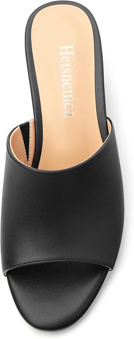 Wedge Sandals for Women Open Toe Wedge Heels Womens Matte High Heel Sandal - Image 3