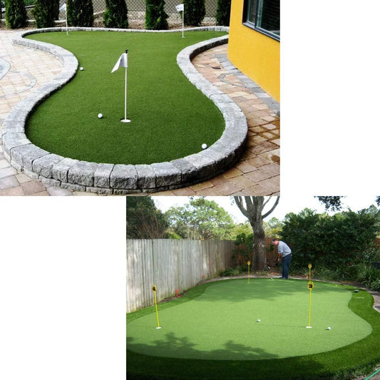 Golf Training Mat - Artificial Grass Turf for Indoor/Outdoor Use, Synthetic Fake Grass for Baseball, Football, Gym Sports