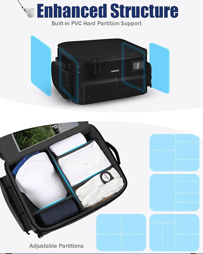 Golf Trunk Organizer, Waterproof Car Golf Locker - Image 4