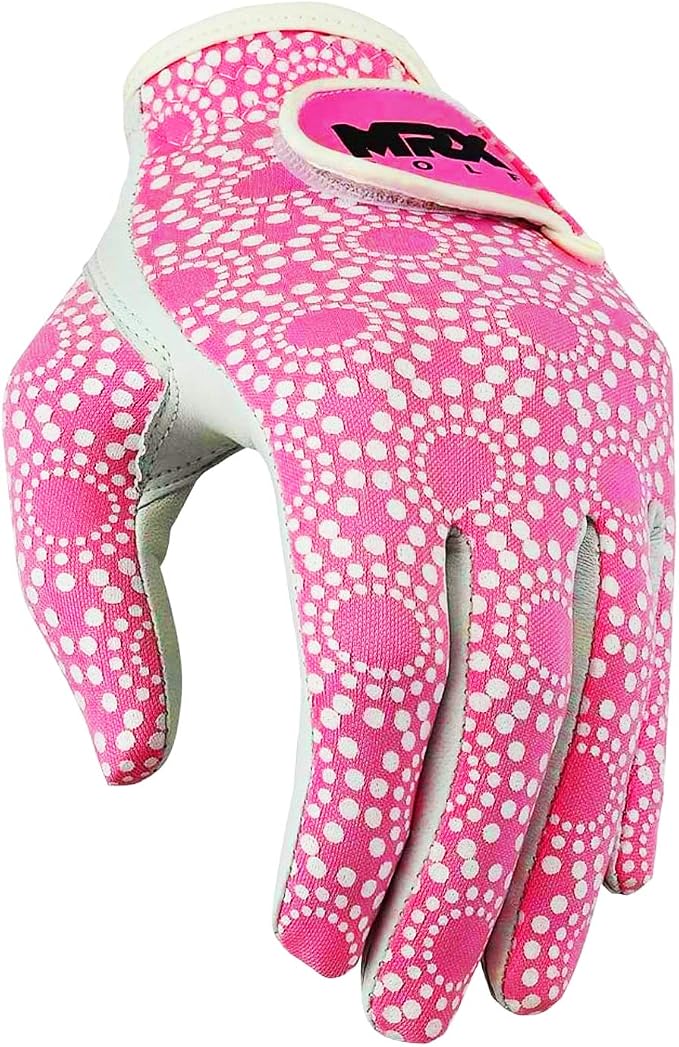 MRX Women Golf Glove Left Handed Golf Gloves Sweat Resistant Soft Cabretta - Image 7