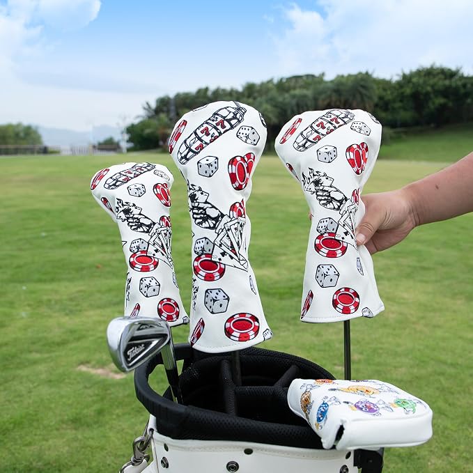Golf Club Headcover for Driver Covers, Fairway Wood Covers, Hybrid Covers - Image 6