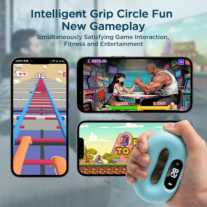 Smart Grip Trainer, Supports Multiple Game Interaction and HID Mode Video - Image 4