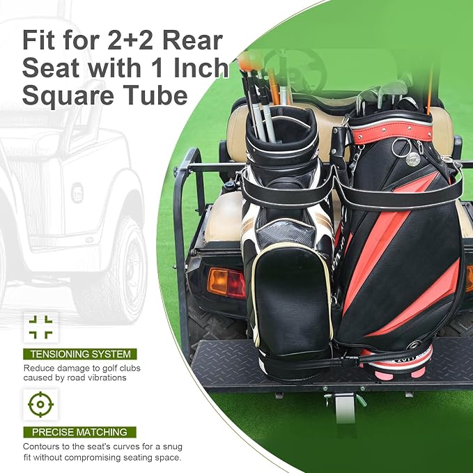 Universal Golf Cart Bag Holder Bracket Fit - Image 3