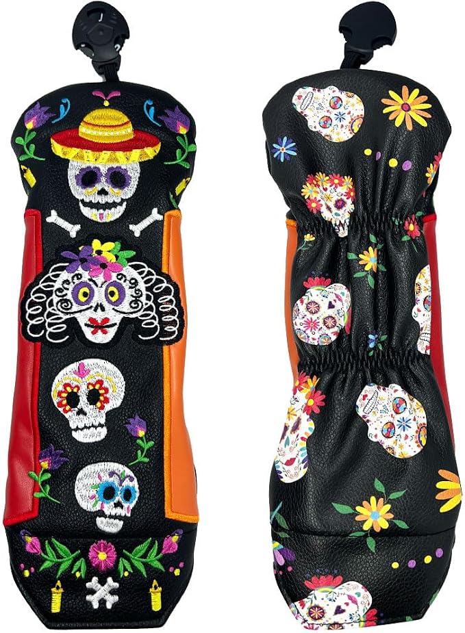 Giggle Golf Utility/Hybrid Head Cover, Colorful Club Covers by GiggleGolf