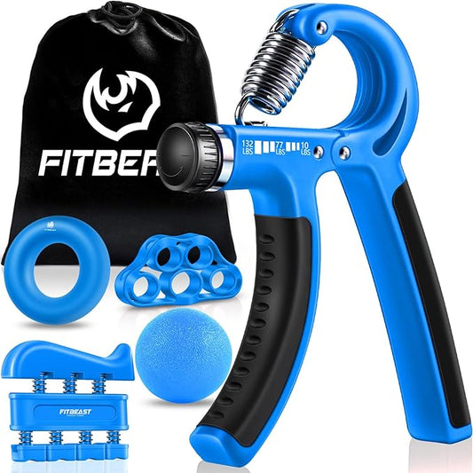 FitBeast Grip Strengthener Forearm Strengthener Hand Grips Strengthener Kit by FitBeast
