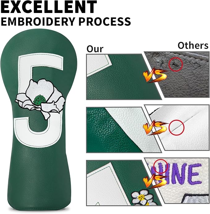 Premium Golf Club Head Cover - Image 5