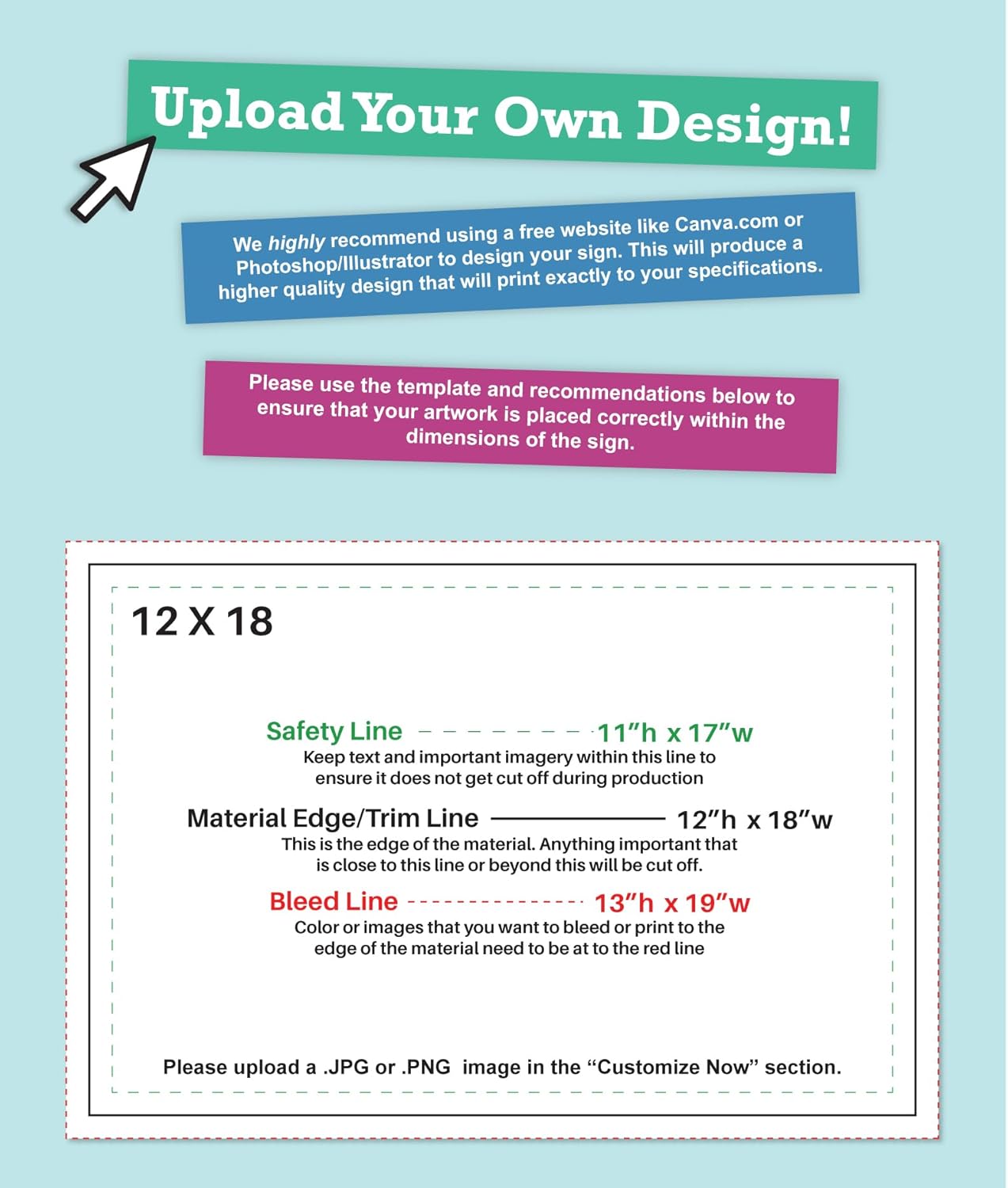 100 pack 12x18" Double Sided Customizable Outdoor Yard Sign made from Corrugated Plastic with Metal "H" Stake, Easy to Design, Sign for Business, Garage or Yard Sale, Home, Office, (12" x 18" - Qty 100)