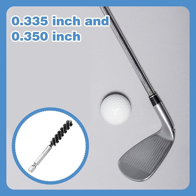 2 Pcs Golf Clubs Head Hosel Brush Golf Club Brush Wire Brush - Image 3