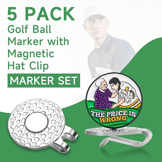 Magnetic Golf Ball Marker Clips, Funny Golf Ball Markers - Image 5