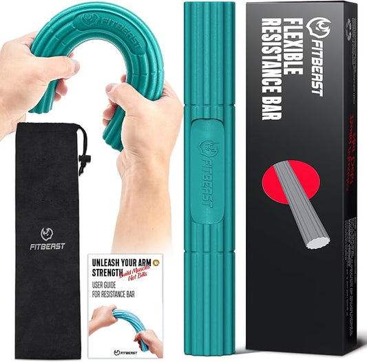 FitBeast Flex Therapy Bar, Tennis Elbow Therapy Bar by FitBeast