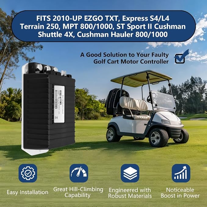 Golf Cart Controller, 48V 250A Controller Compatible - Image 4
