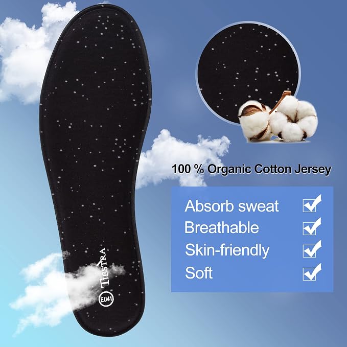 3 Pair -Shoe Inserts for Womens Memory Foam Insoles, Replacement Insoles for - Image 4