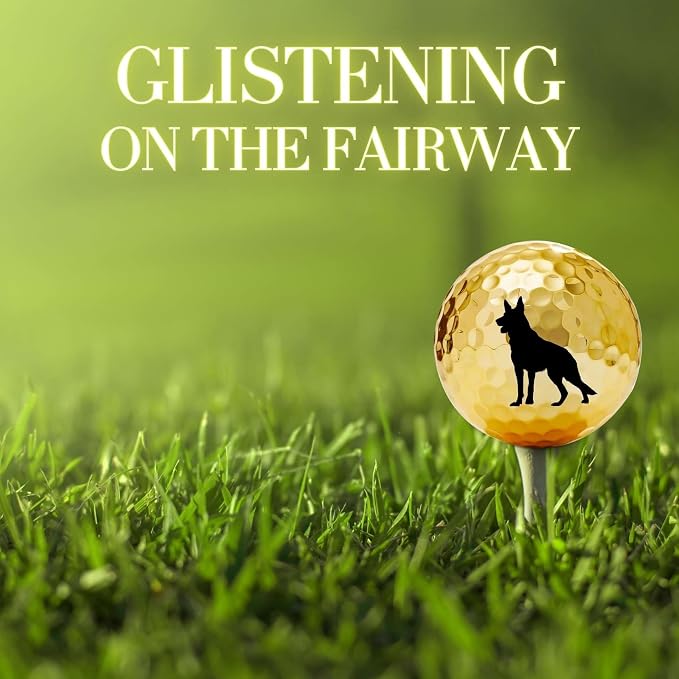 German Shepherd Gifts Golf Balls Set, Golf Gifts, Cool Accessories - Image 6