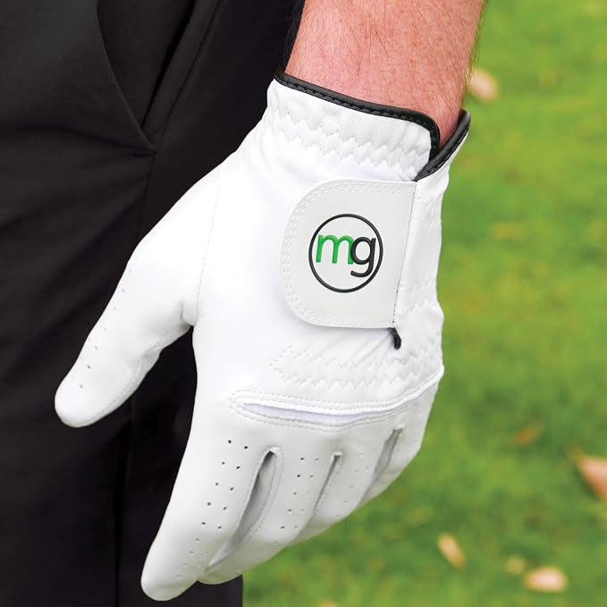 MG DynaGrip Elite Men's Golf Glove – Thin but Durable Premium Cabretta Leather - Image 2
