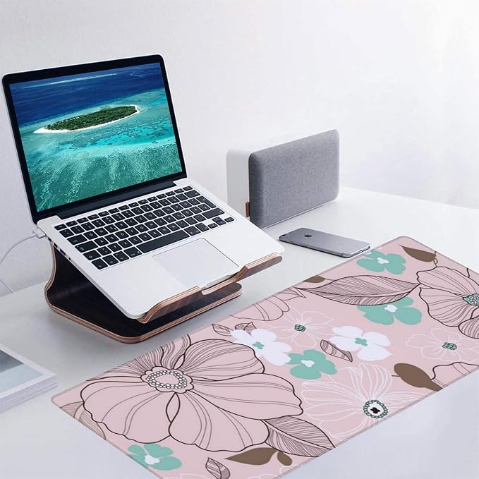 Paris Eiffel Gaming Mouse Pad, Office Desk Mat, Anti-Slip Rubber Base Cool - Image 4