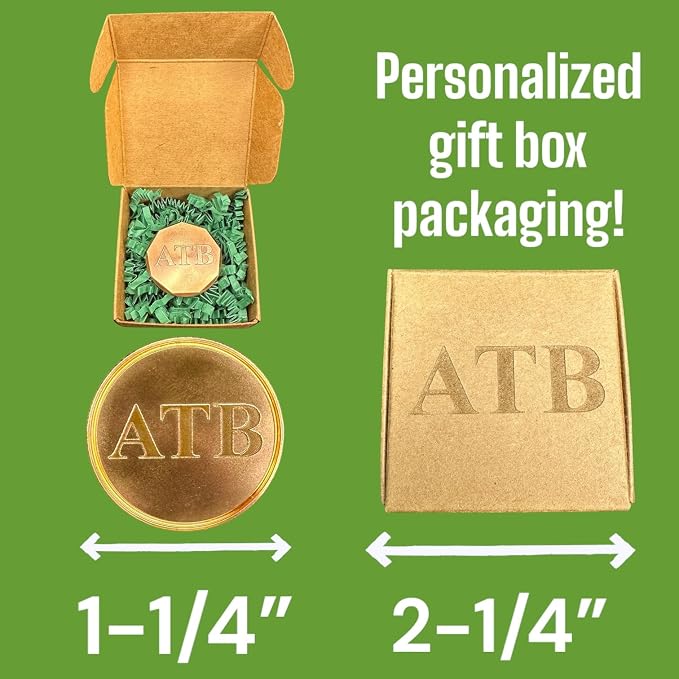 Personalized Golf Ball Marker Set of 2 - Image 2