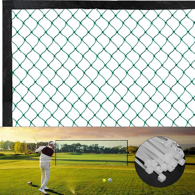 Multifunction Golf Ball Netting Impact Golf Barrier Net Practice Hitting Net by ASENVER