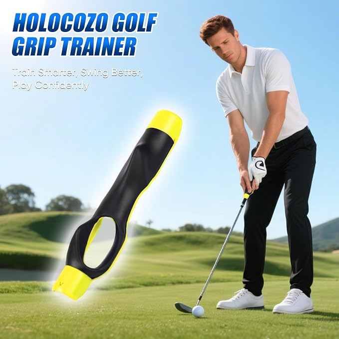 Golf Grip Trainer for Right & Left Hand, Swing Training Aid for Correct Hand - Image 2