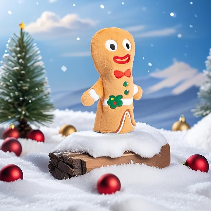 Golf Club Head Covers, Plush Gingerbread Man Golf Driver Covers Fairway Wood - Image 2