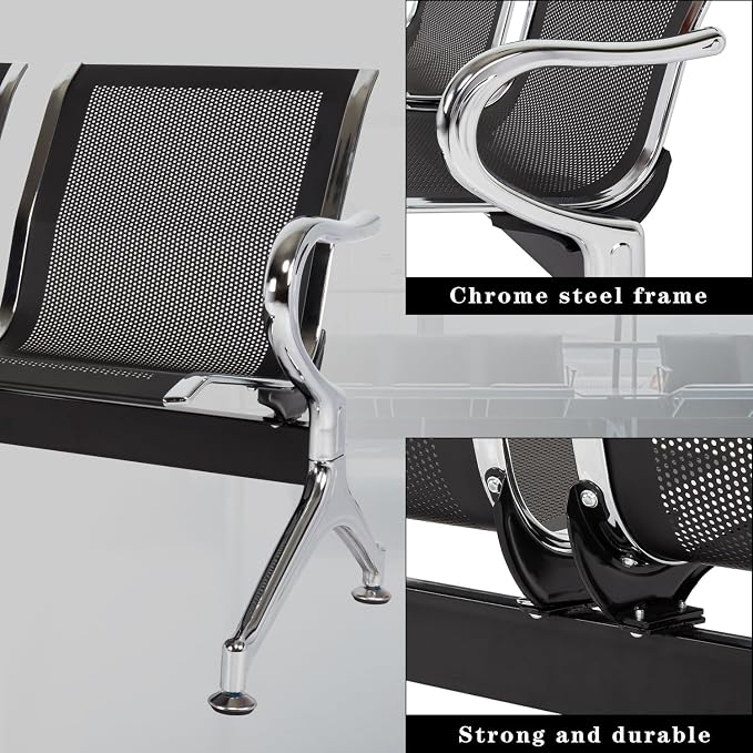 Kinfant Waiting Room Chair Bench - Image 9